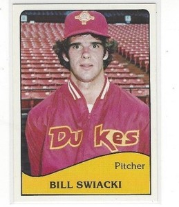 1979 TCMA BASEBALL BILL SWIACKI #4 - ALBUQUERQUE DUKES