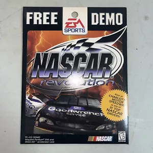 Nascar Revolution EA Sports Free Demo Racing Game PC 1999 Vintage Rare - Picture 1 of 4