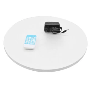 Giradischi girevole motorizzato elettrico 16,5 pollici 360 gradi display stand comando - Foto 1 di 8