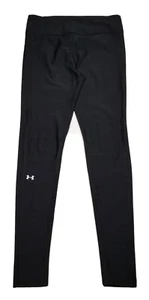 Under Armour Women Sz Medium Black Alpha Leggings Compression Heatgear Mid Rise - Picture 1 of 9