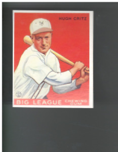 A7735- 1933 Goudey Reprints Baseball Card #s 1-240 -You Pick- 10+ FREE US SHIP