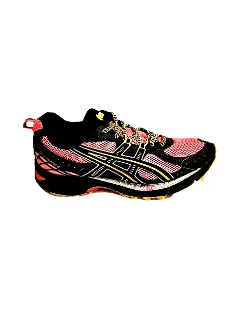 Tênis de corrida Asics Gel Duomax feminino rosa com cadarço tamanho 9 - Imagem 1 de 4