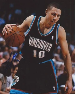 Mike Bibby Signed 8x10 Photo Vancouver Grizzlies Autographed COA - Picture 1 of 2