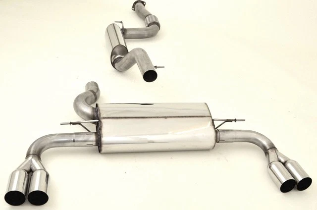 Sistema dúplex Friedrich Motorsport 3 pulgadas (76 mm) para Volvo S40 II / V50 2,4 l D5 13 - Imagen 1 de 1