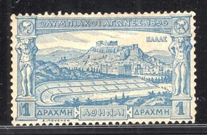 GREECE / 1896 OLYMPIC GAMES / Y&T # 109 MINT MH - Picture 1 of 3