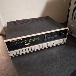 Rare Vintage Altec Lansing 714 Stereo Receiver Turns On Untested - Picture 1 of 10