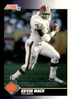 1991 Score #470 Kevin Mack - Image 1 of 2