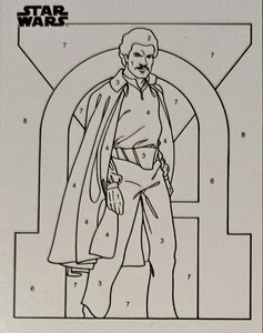 LANDO CALRISSIAN 2025 Topps Chrome Star Wars - Star Wars By The Number #CP-18 - Picture 1 of 3