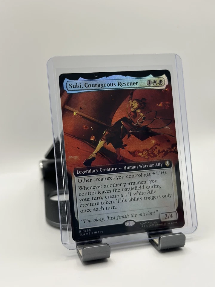 MTG, Suki, Courageous Rescuer FOIL 368 (Extended Art) Avatar: The Last Airbender - Image 1 of 1