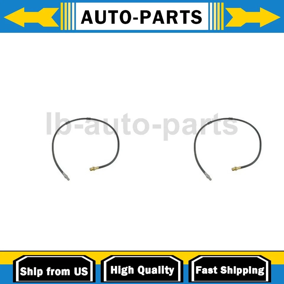 2 передних тормозных шланга для 1982-1985 International Harvester S1723 5,7 л - Изображение 1 из 4