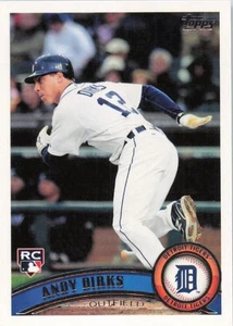 2011 Topps Update Series #US66 Andy Dirks Detroit Tigers RC - Picture 1 of 2