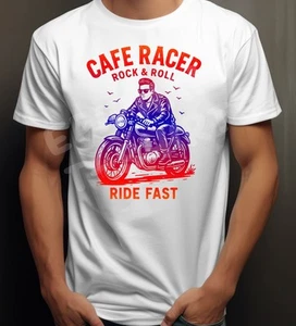 Camiseta Café Racer Años 60 Ton Up Niños Rocker Rock & Roll Motociclistas - Imagen 1 de 2