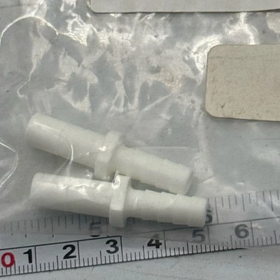 Push-to-Connect Fitting: Stem Hose, 1/4" ID POM, 50PSI  Mfr# PC47GW-54 (2PACK) - Image 1 of 4