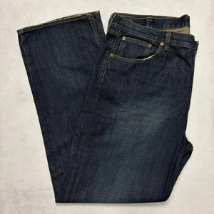 Vintage Polo Ralp Lauren Jeans Mens 40x32 RL Ashmore Distressed Straight Leg - Picture 1 of 16