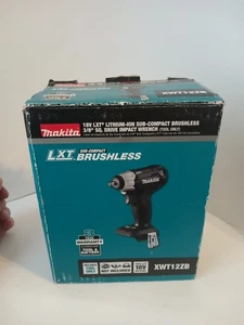 Llave de impacto inalámbrica Makita XWT12ZB 18V LXT 3/8 pulgadas - Imagen 1 de 13