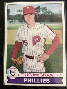1979 Topps #345 Tug McGraw Philadelphia Phillies Vintage EX - Bild 1 von 2