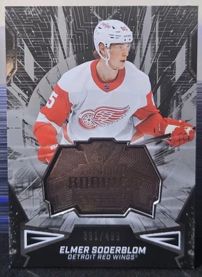 22-23 SPX Elmer Soderblom Finite Rookie #/499 🚨🚨🚨 Detroit Red Wings  - Image 1 of 2