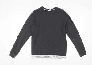 Sudadera pulóver negra M de Calvin Klein para hombre - Imagen 1 de 12