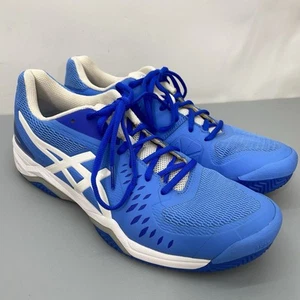 Asics Gel Challenger 12 Sneakers Shoes Tennis Court Pickleball Blue Womens 11.5 - Picture 1 of 14