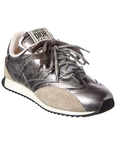 Dior D-Sketch Nylon & Leather Sneaker Women's - Picture 1 of 10