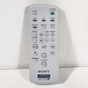Sistema de audio personal SONY RMT-CS2IPA CD Boombox control remoto ZS-S2IP ZS-S4IP - Imagen 1 de 6