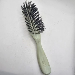 Howard Haarbürste Vintage 300 grüner Griff 7 Reihen Borsten 8 Zoll - Bild 1 von 7