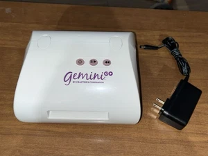 Gemini Go By Crafter's Companion - Die Cutting Machine And Power Cord - Picture 1 of 7