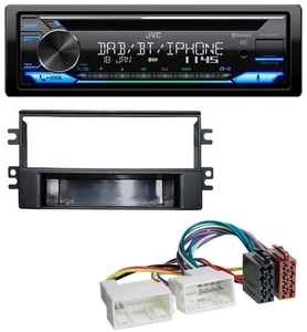 JVC Bluetooth MP3 USB DAB CD Autoradio für Kia Carens (ab 2007) - Bild 1 von 8