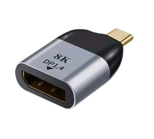 USB-C auf DisplayPort DP 1.4 Adapter 8K Video Stecker für Laptop Macbook iPad PC - Bild 1 von 9
