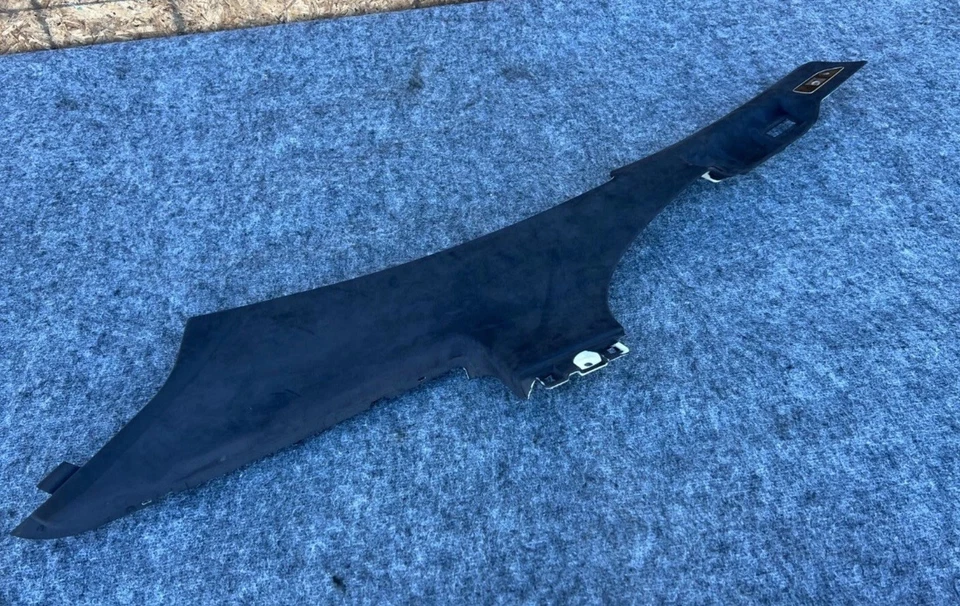 RIGHT SIDE C PILLAR ALCANTARA SUEDE BLACK OEM 25K 2011-2018 AUDI A8 A8L S8 - Image 1 of 1