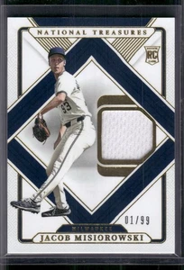 2025 National Treasures Jacob Misiorowski RC Relic 1/99 - Picture 1 of 2