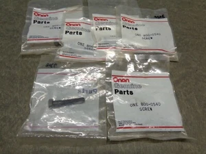 ONAN ENGINE LOT OF 6 800-0540 SCREW GENUINE OEM 8000540 BOLT - Picture 1 of 1