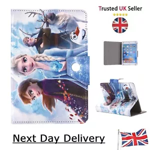 Frozen II Family Case for Samsung Galaxy Tab 3 4 A7 A8 A10 S6 E 7" 8" 10" Cover - Picture 1 of 7