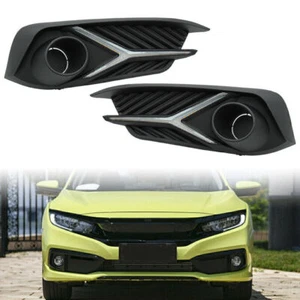 LED Daytime Running Light DRL Fog Light For Honda Civic 10th Gen Sedan 2016-2019 - Picture 1 of 12