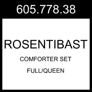 IKEA ROSENTIBAST Comforter Set Multicolor Full/Queen 605.778.38 - Picture 1 of 1