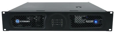 Crown XLC21300 2-Channel 1300 Watt Power Amplifier For Pro/Cinema XLC 21300 - Image 1 of 4