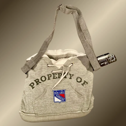 New York Rangers Hoodie Purse [NEW] NHL Clutch Bag Shell Fleece Sweatshirt Cover