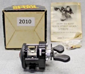 Vintage 1980 Lew Childre's Speed Spool BB-1N Casting Cranking Reel IN BOX! NIB - Picture 1 of 19