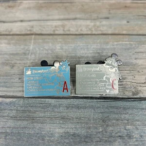 Disney Pin Ride Tickets Disneyland Cast Lanyard Series - Picture 1 of 3