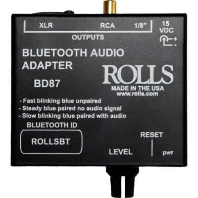 Rolls BD87 Bluetooth Audio Adapter - Image 1 of 3