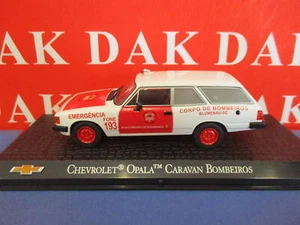 Die Cast 1/43 Modellauto Feuerwehr Chevrolet Opala Caravan Bomberos Blumenau - Bild 1 von 6