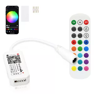 Smart WiFi LED Strip Lights Controller RGB App/Remote Control for Alexa Google - Picture 1 of 10