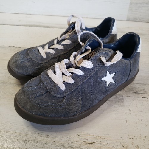 Sneakers Oxford CONVERSE One Star giovani grigio bianco pelle scamosciata taglia 13