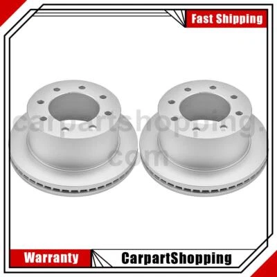 2 rotores de freno traseros para Chevrolet Silverado 3500 HD_C 2011 2012 2013 2017 2018 Foto 1 de 2