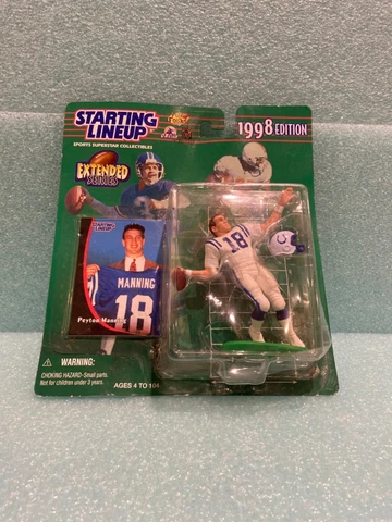 1998 PEYTON MANNING STARTING LINEUP COLTS ROOKIE NFL Cover