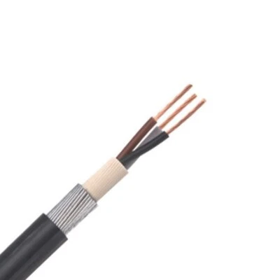 ELAND CABLES Armoured SWA Cable 3 Core 6943x 1.5mm 2.5mm 4mm 6mm 10mm 16mm Underground Cable.