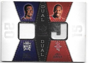 DONTE GREENE JOEY DORSEY DUAL JERSEY 2008-09 SP ROOKIE THREADS TDR-GD KINGS
