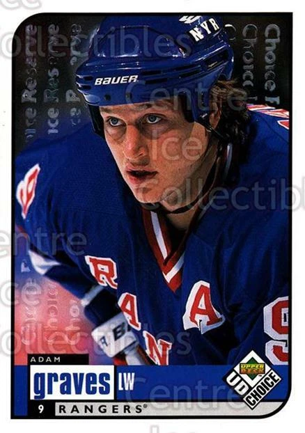 1998-99 UD Choice Reserve #134 Adam Graves - Image 1 of 1