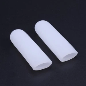 2 PC Finger Protector Covers Protection for Tips Protectors Gel Work - Picture 1 of 11