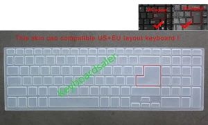 Keyboard Skin Cover for Acer V3-731G,V5-561G 5830 E5-521 E5-721 E5-731G E1-510G - Picture 1 of 4